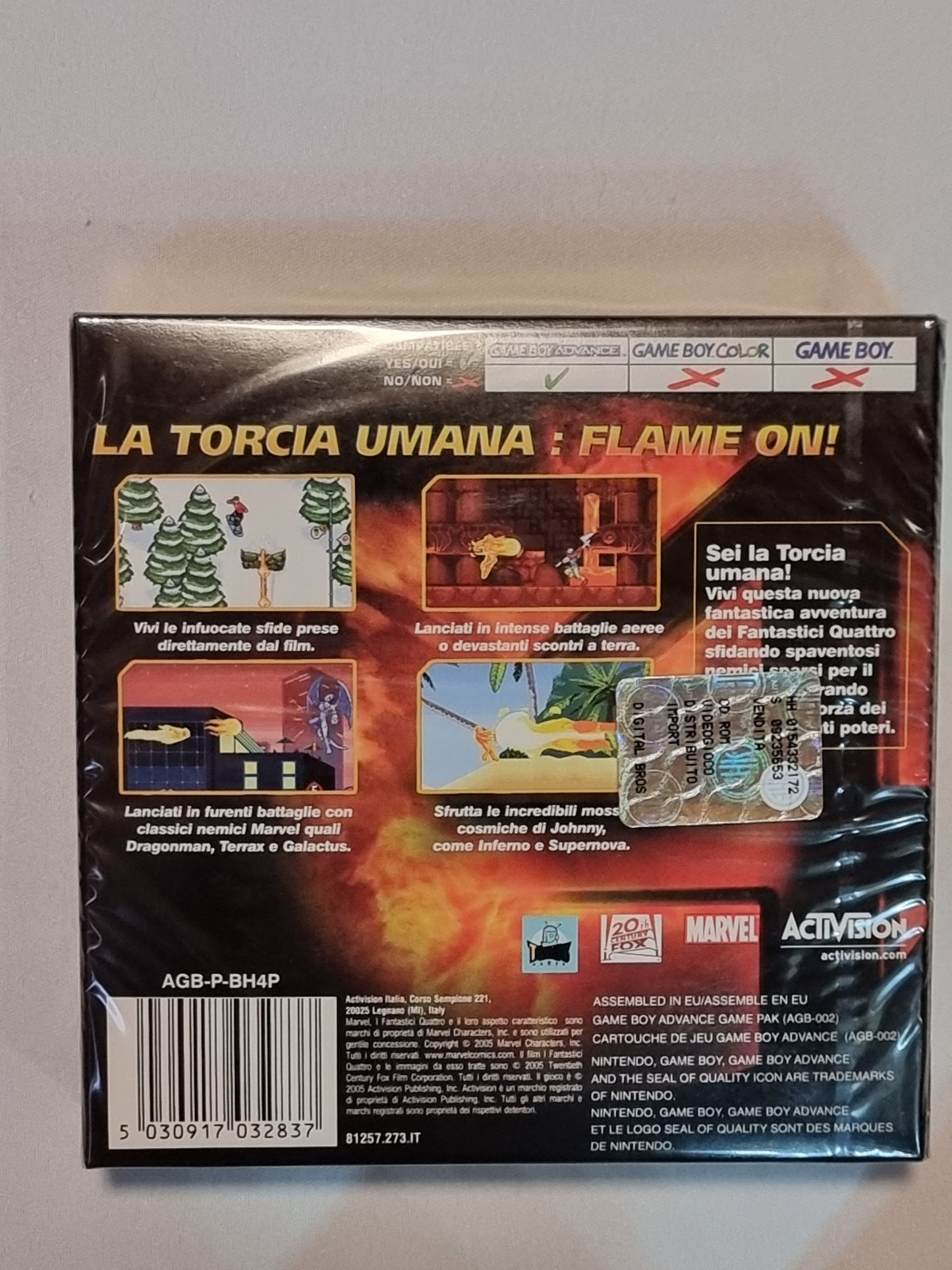 Fantastic Four 4: Flame on