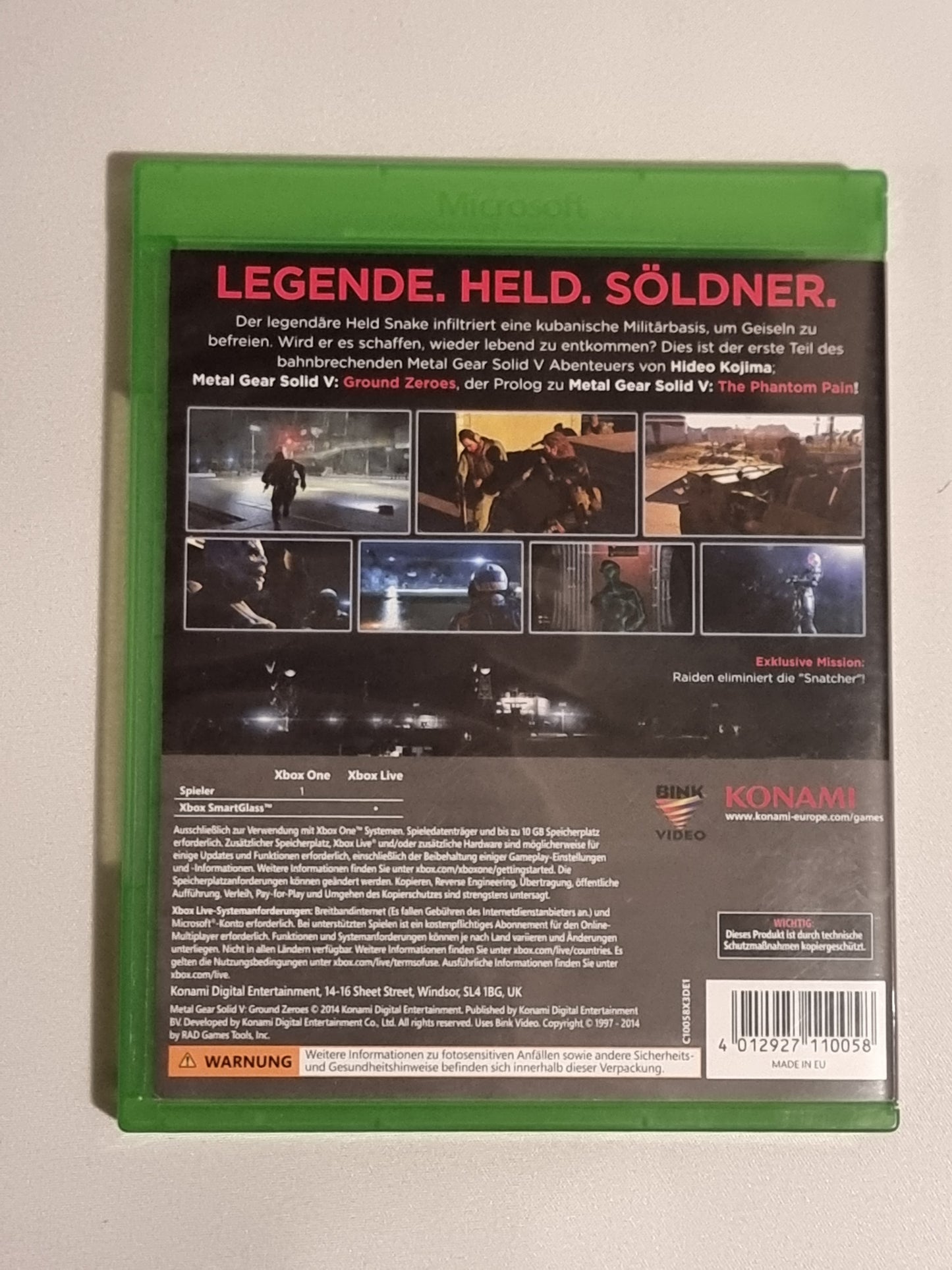 Metal Gear Solid 5 Ground Zeroes