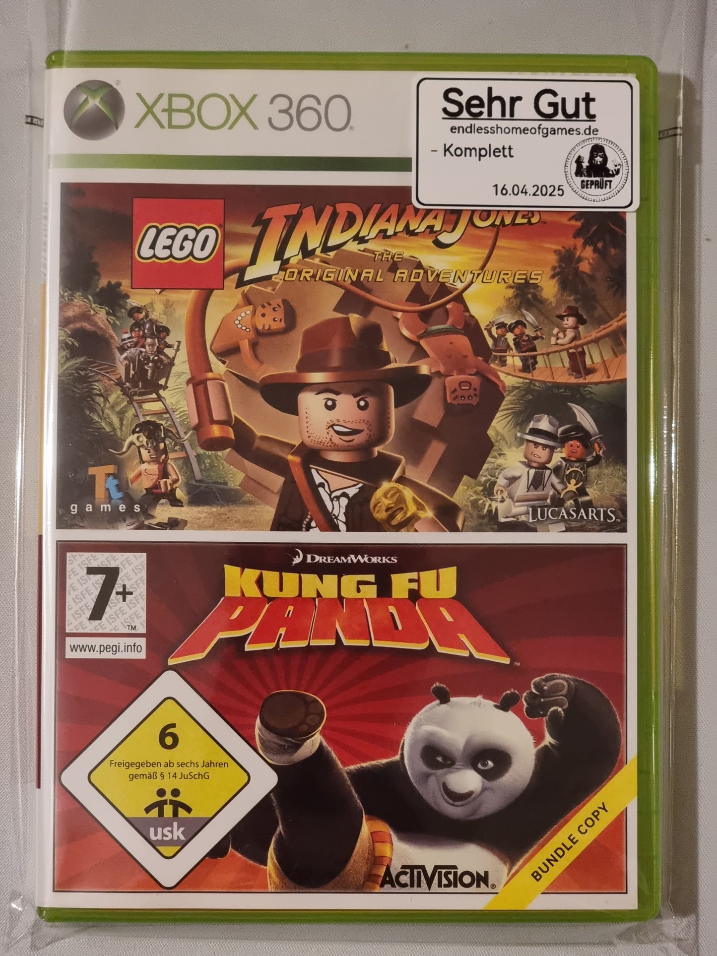Lego Indiana Jones und Kung Fu Panda