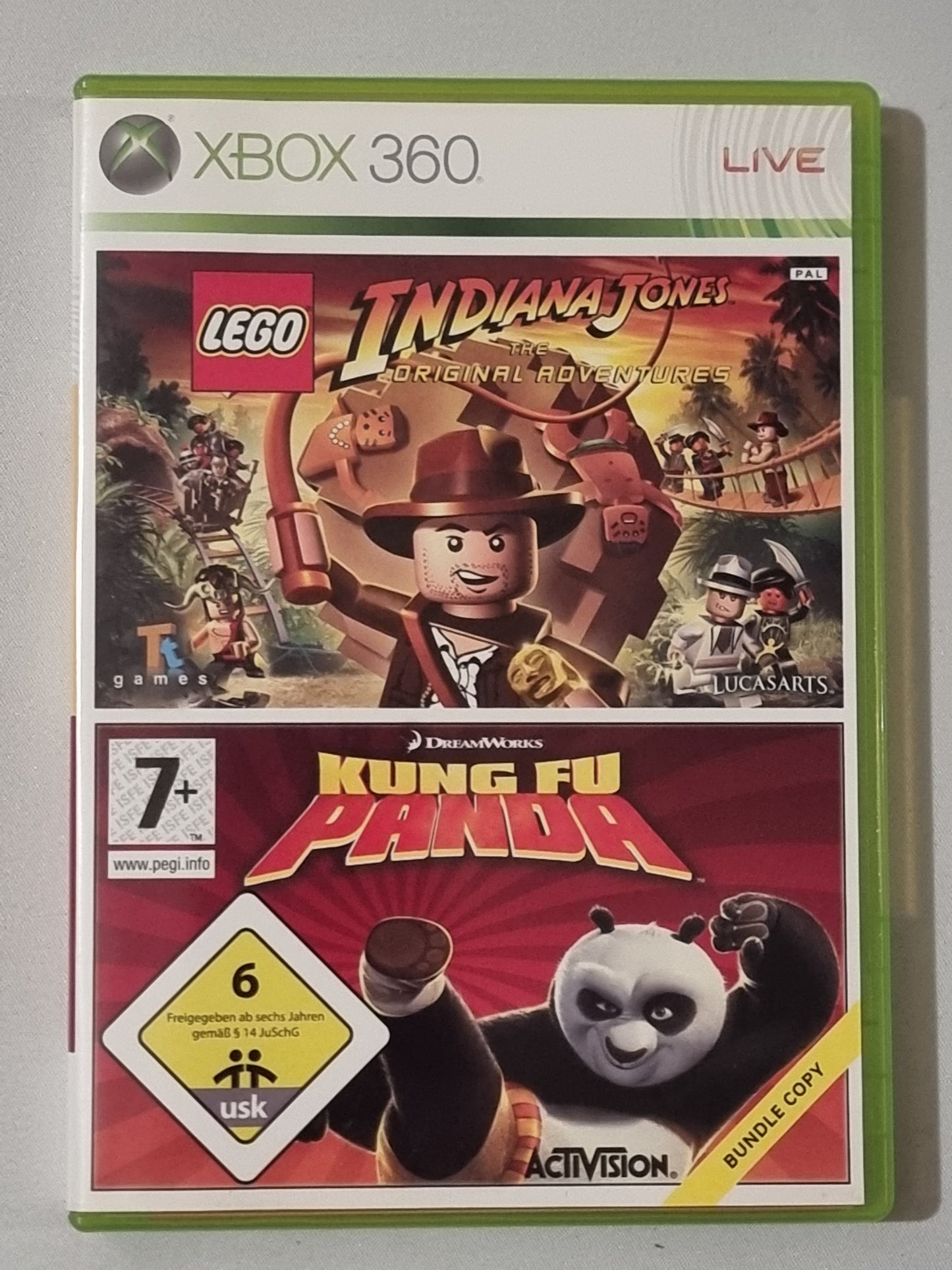 Lego Indiana Jones und Kung Fu Panda