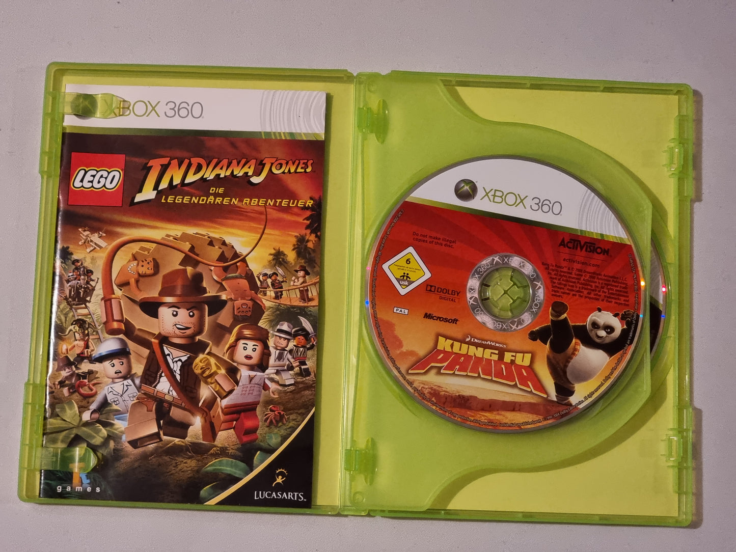 Lego Indiana Jones und Kung Fu Panda