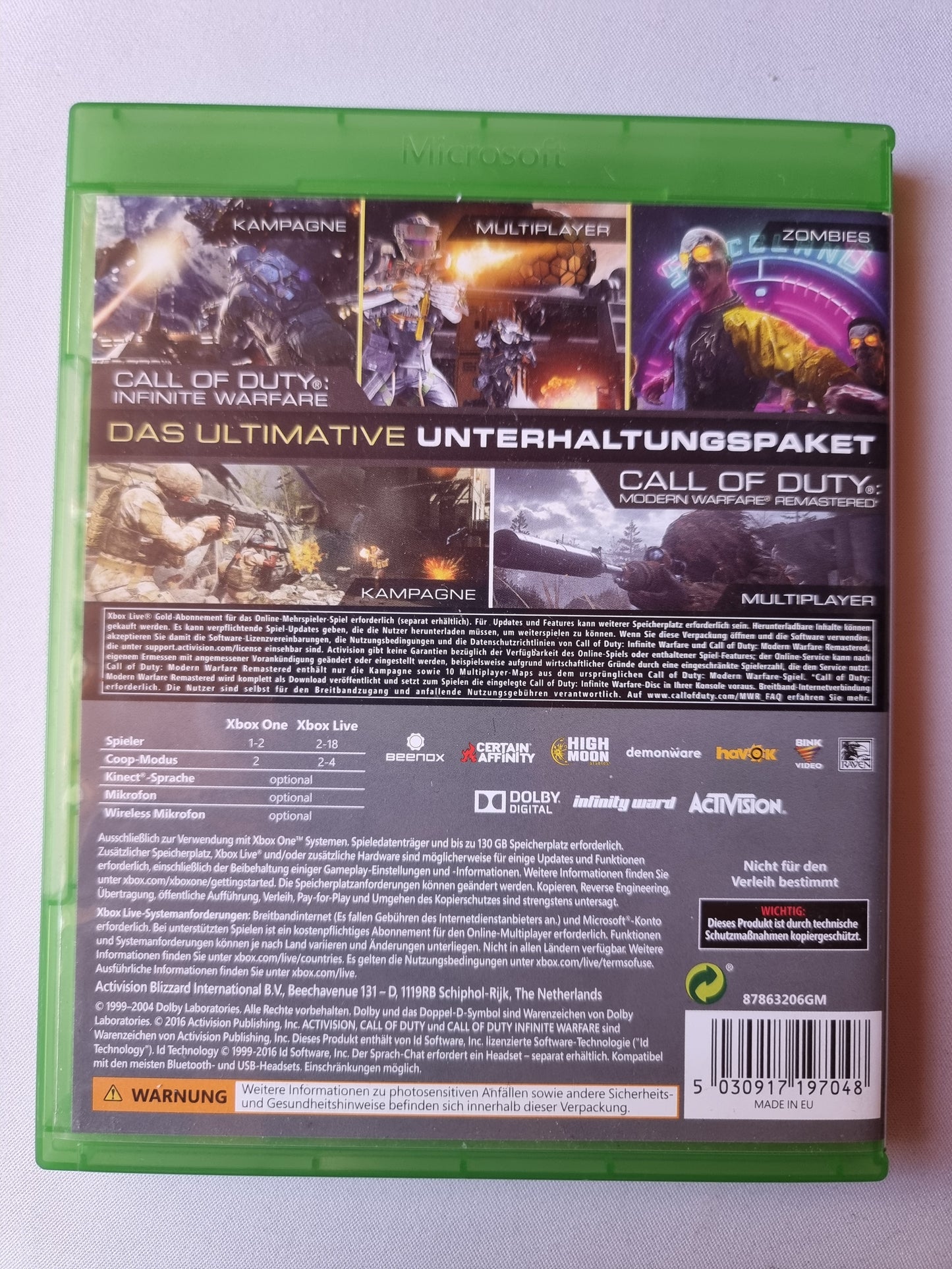 Call of Duty Modern/Infinite Warfare Legacy Edition