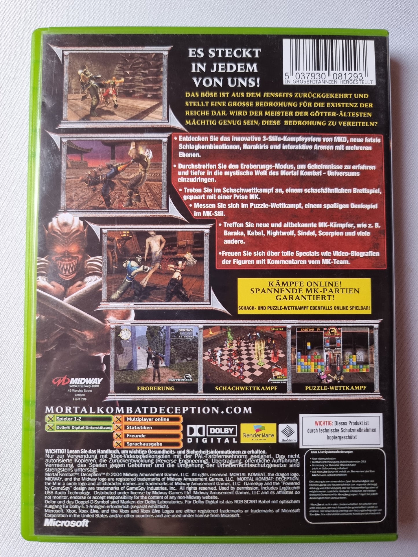 Mortal Kombat Deception