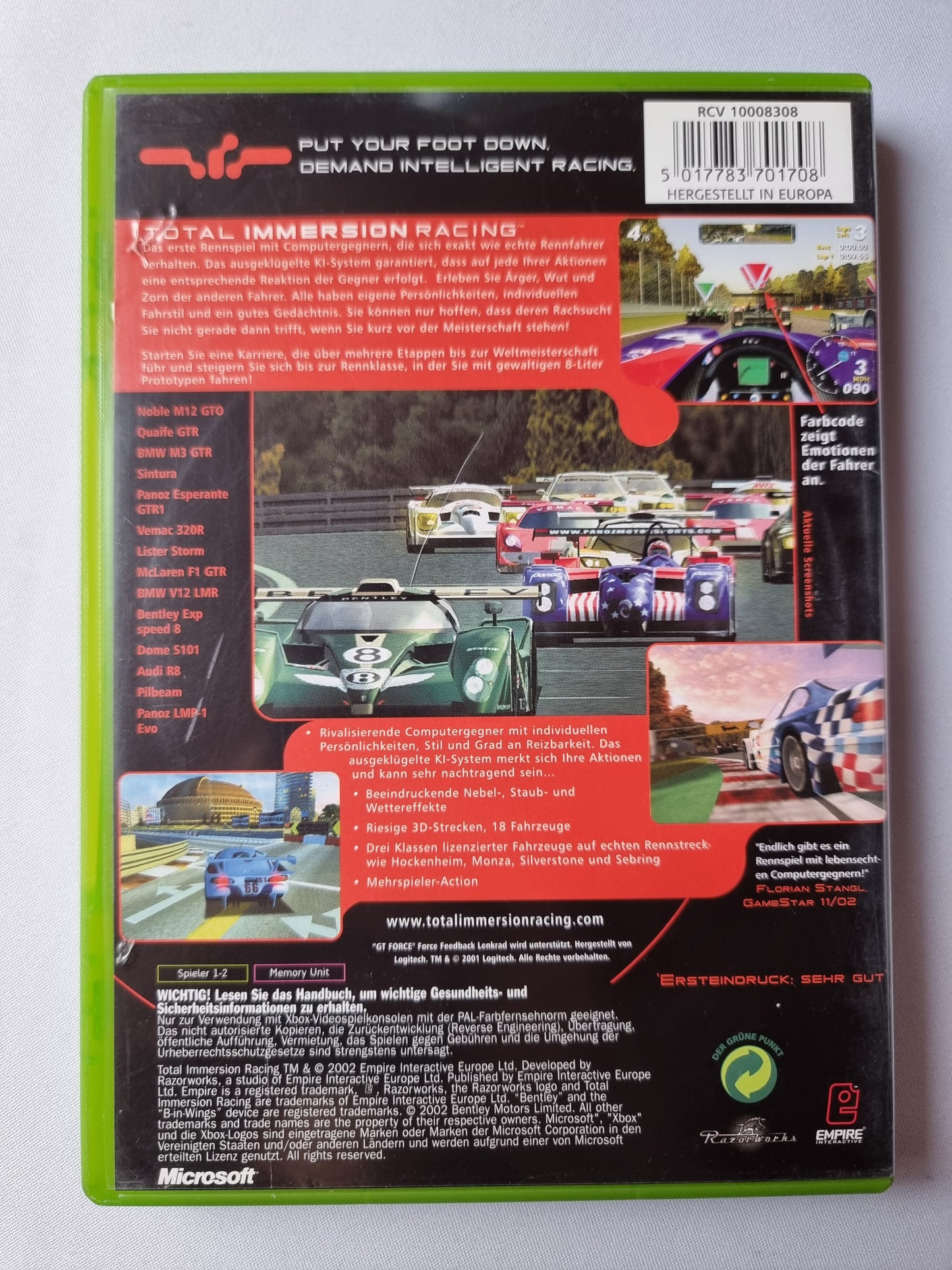 Total Immersion Racing