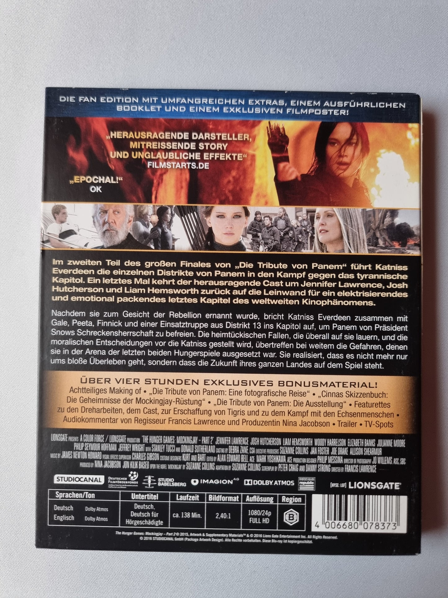 Die Tribute von Panem Mockingjay Teil 2