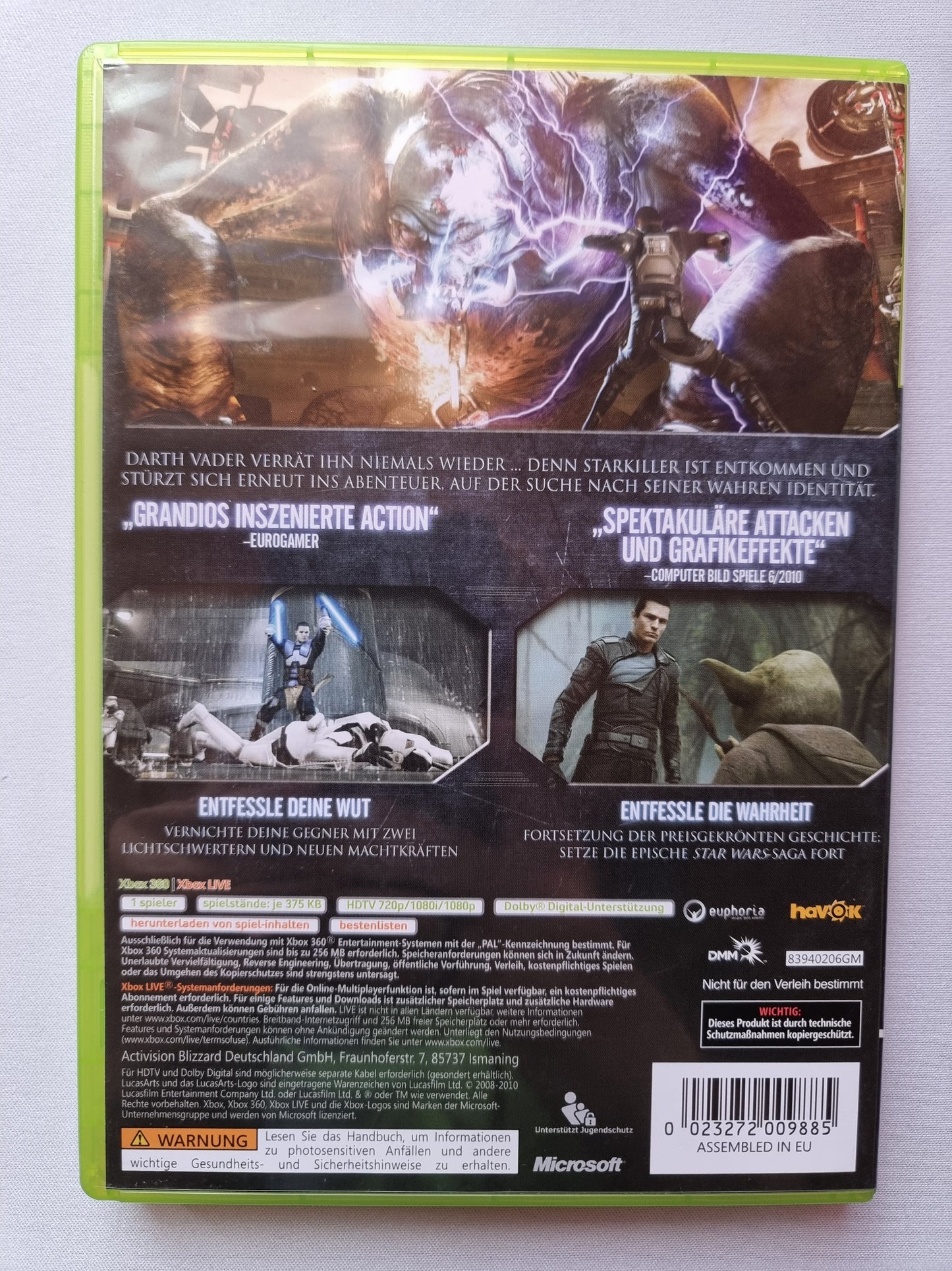 Star Wars The Force Unleashed 2