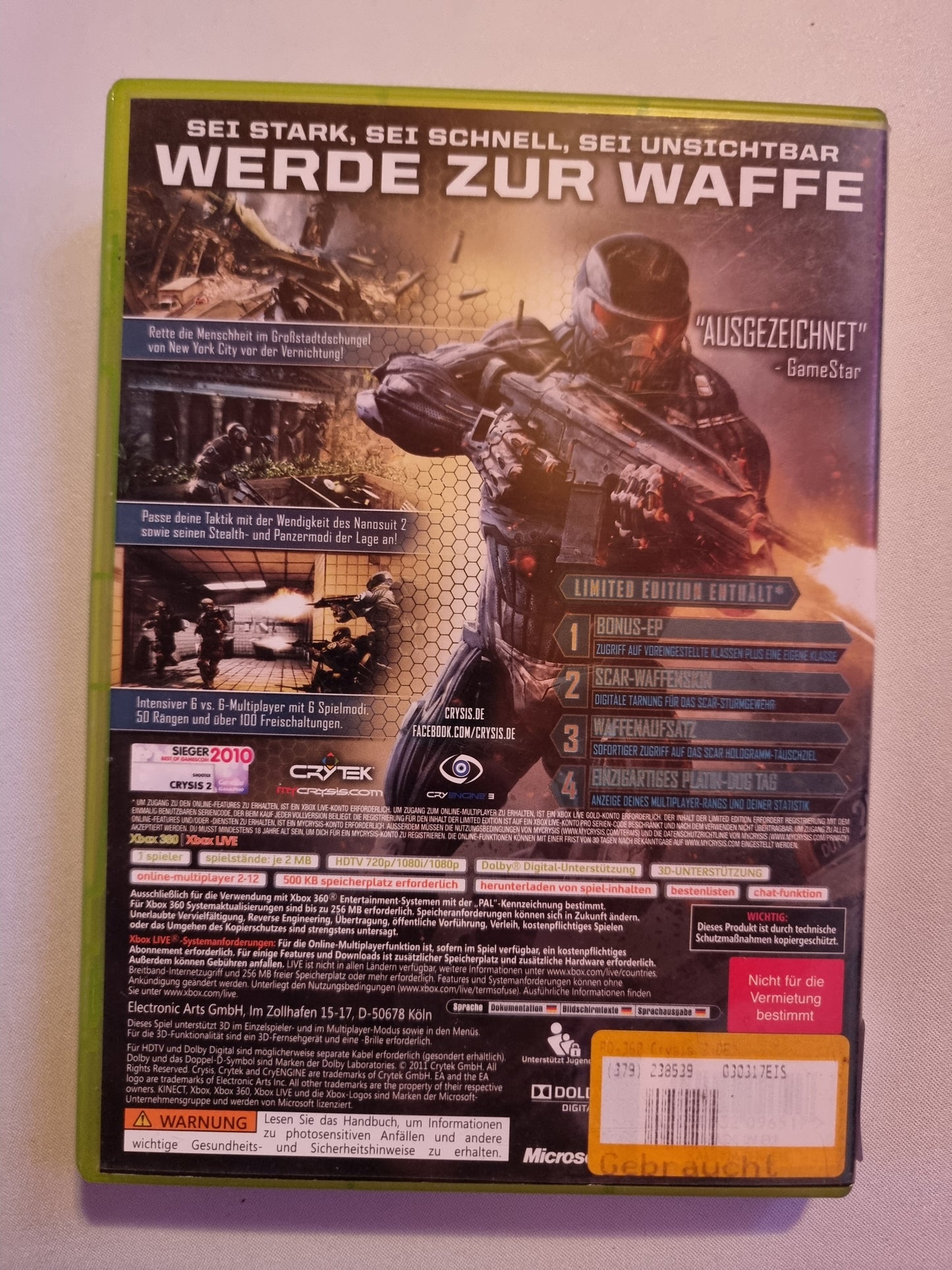 Crysis 2 Limited Edition