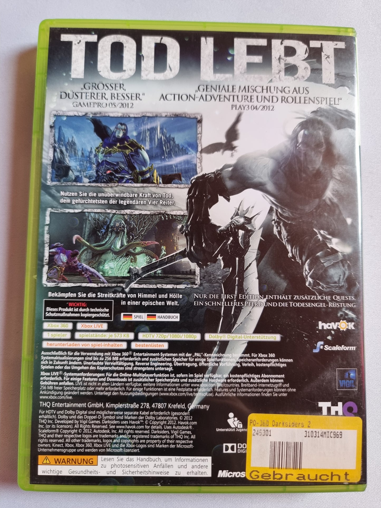 Darksiders 2 First Edition