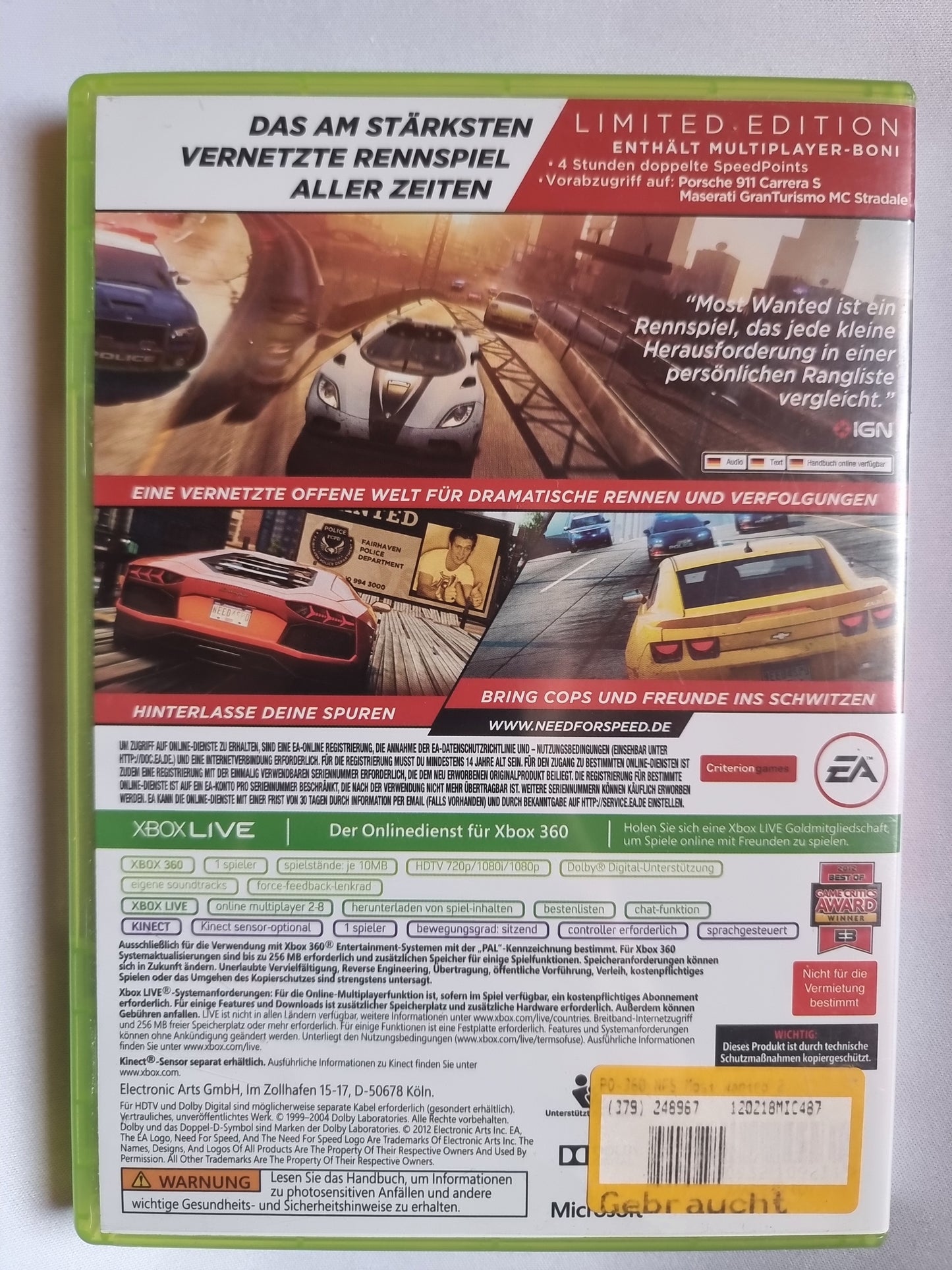Need for Speed Most Wanted (Limited Edition)