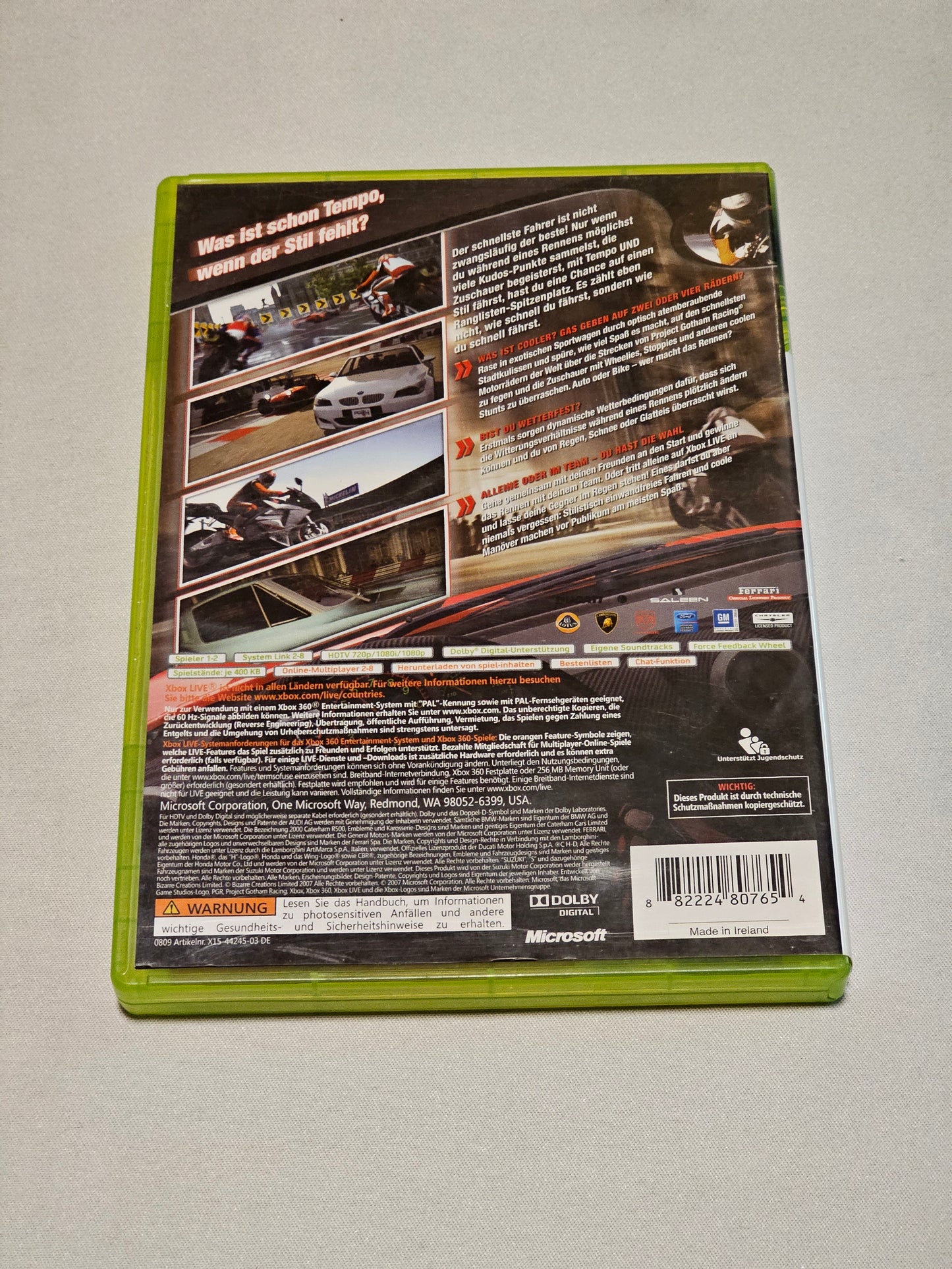 Project Gotham Racing 4