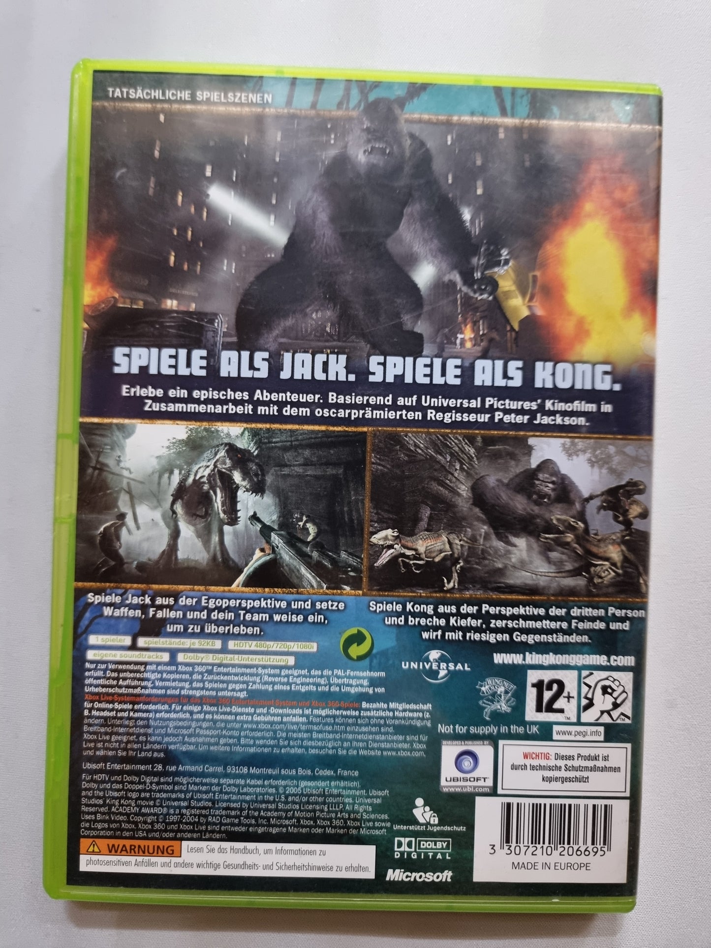 Peter Jcksons King Kong: The Official Game of the Movie