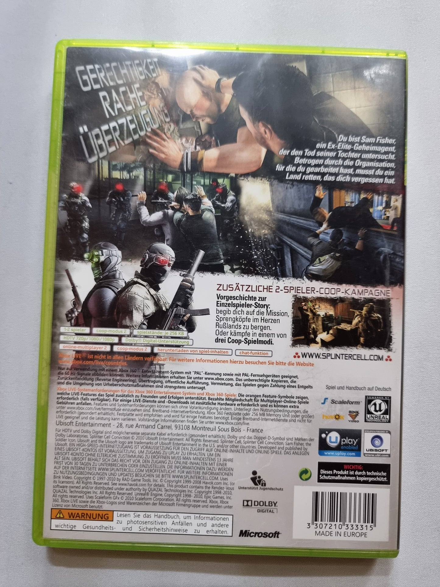 Tom Clancys Splinter Cell: Conviction