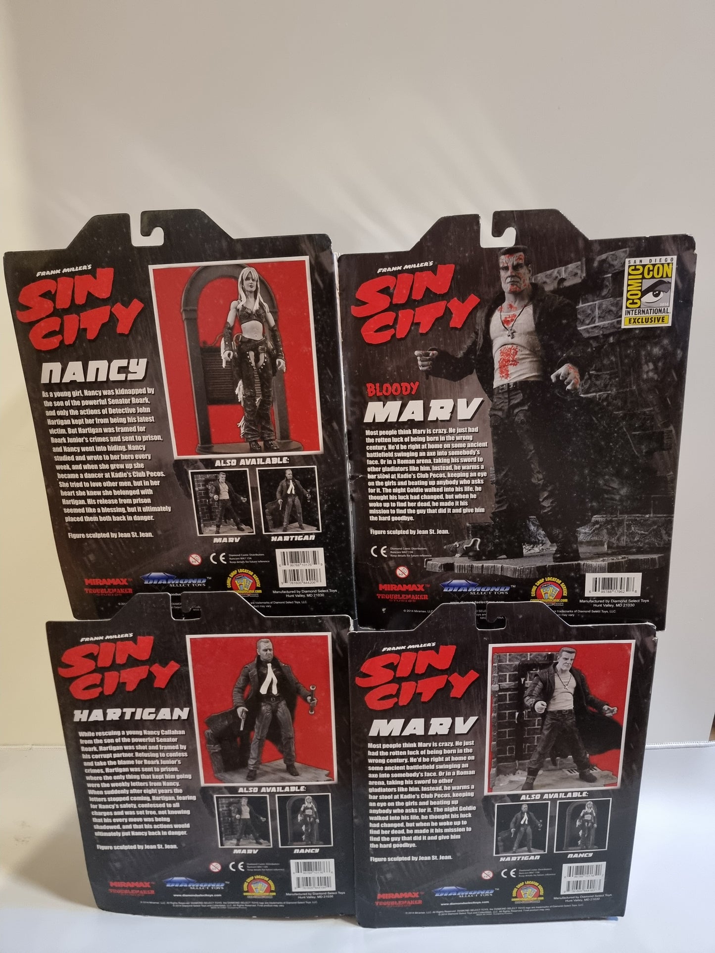 Sin City Deluxe Action Figure with Diorama Base and Accessories