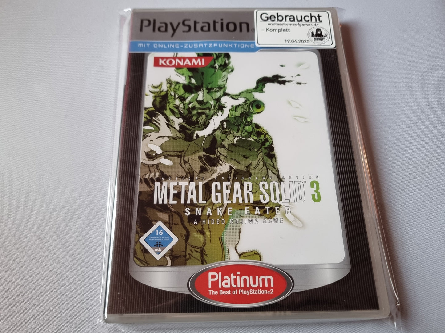 Metal Gear Solid 3 (Platinum)