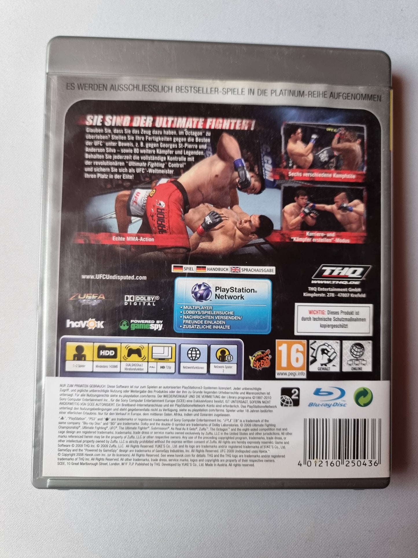 UFC 2009 Undisputed (Platinum)