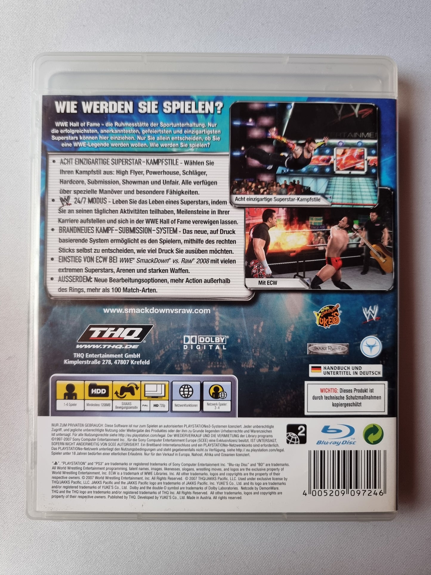 Smack Down vs Raw 2008