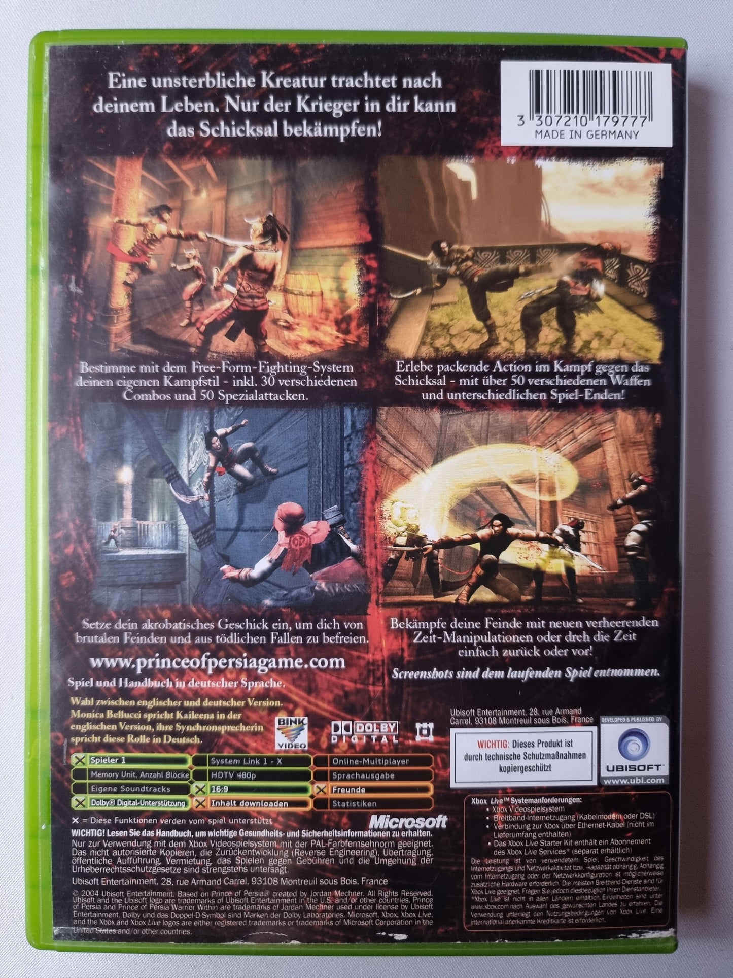 Prince of Persia Warrior Within