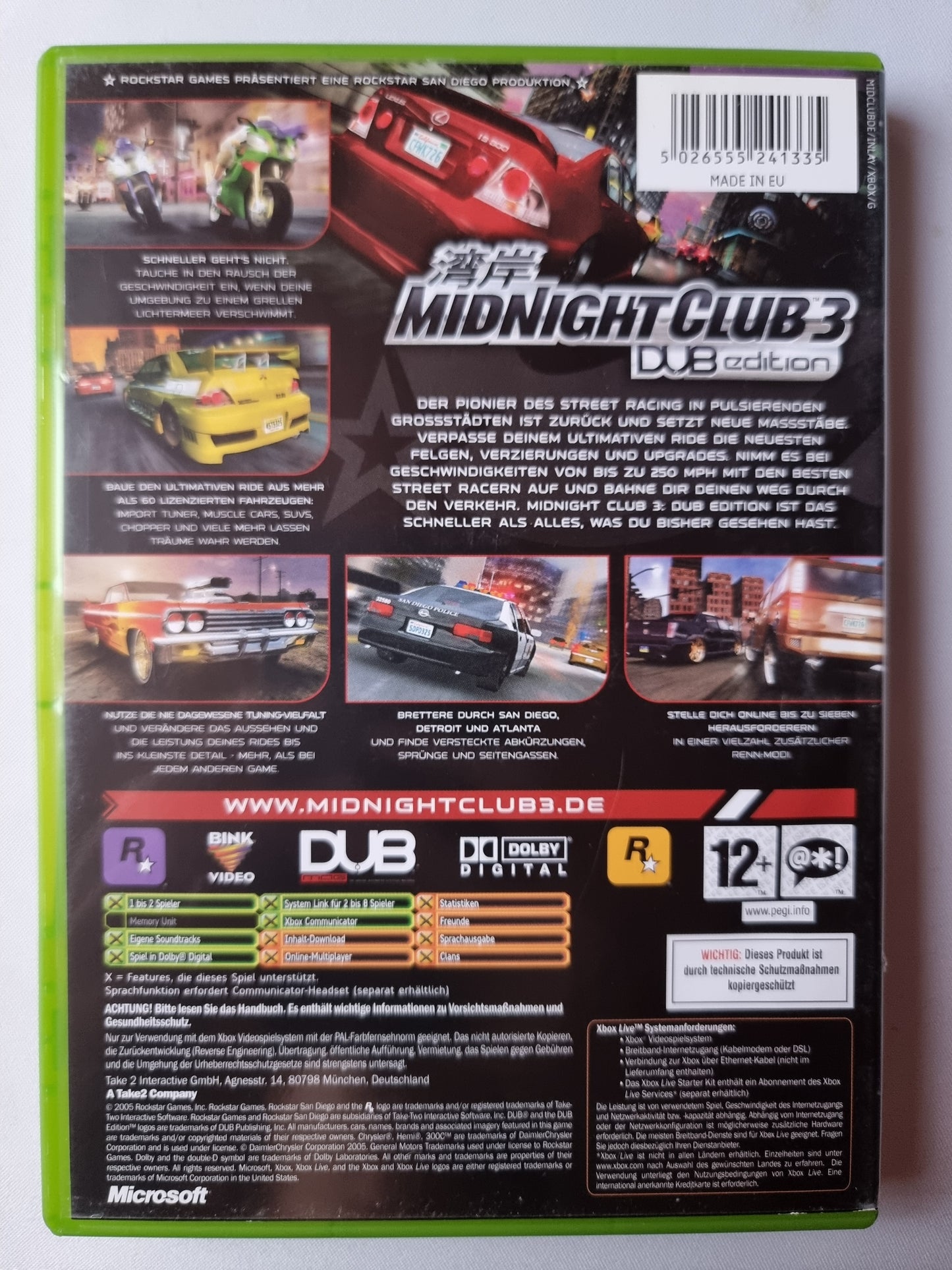 Midnight Club 3 Dub Edition
