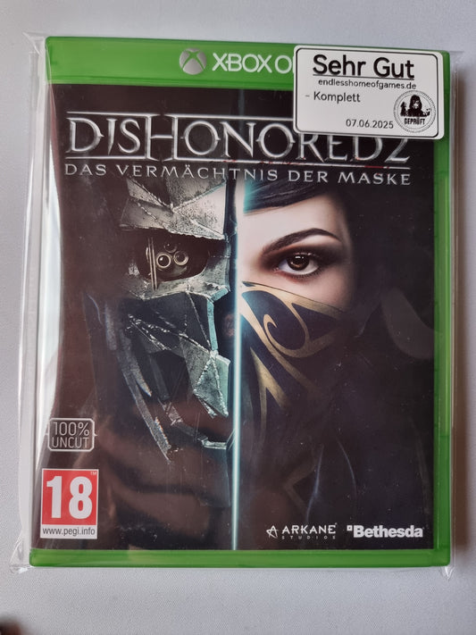 Dishonored 2 Das Vermächtnis der Maske