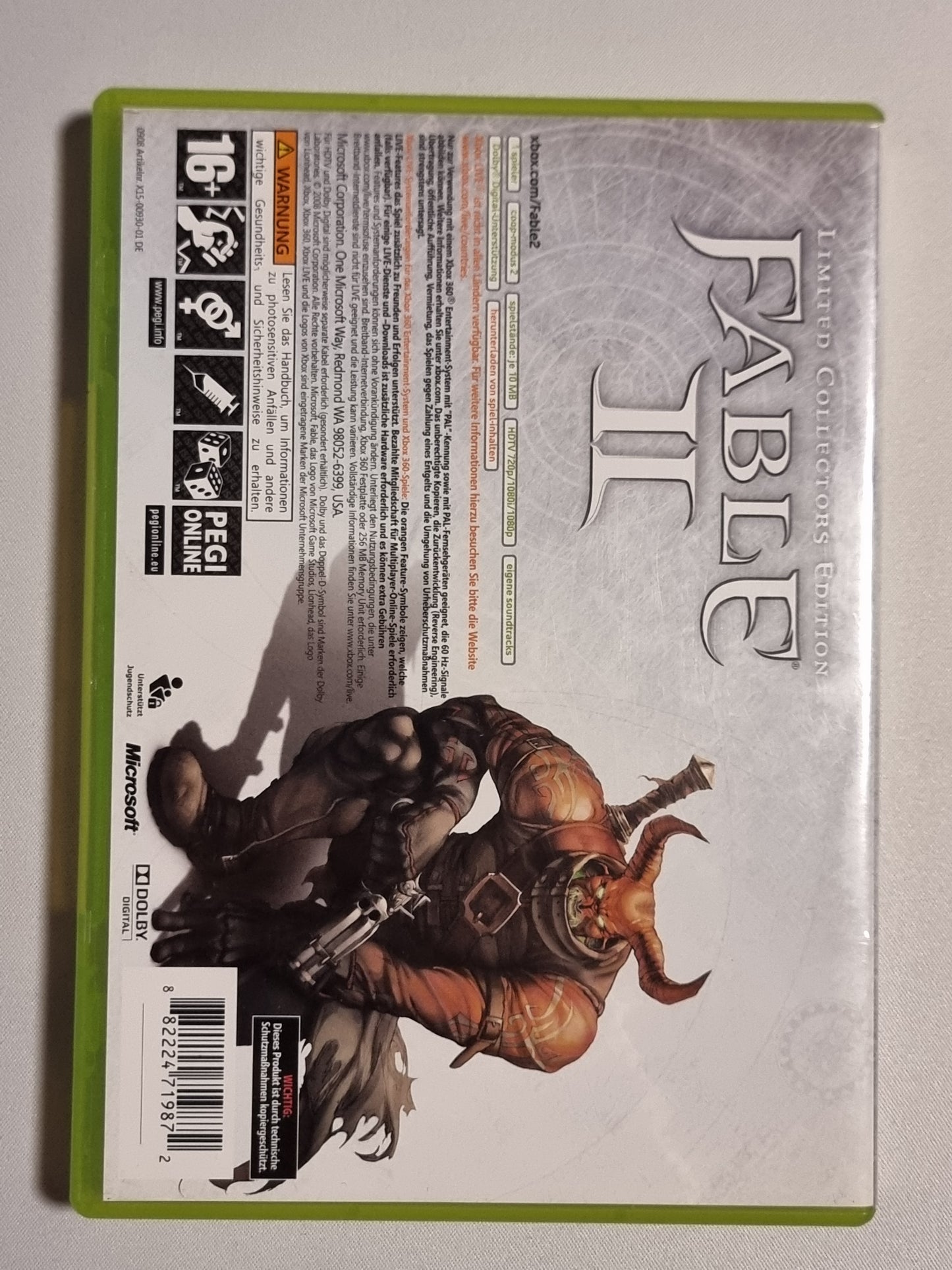 Fable 2 Limited Collectors Edition