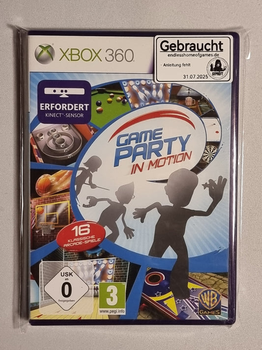 Game Party in Motion