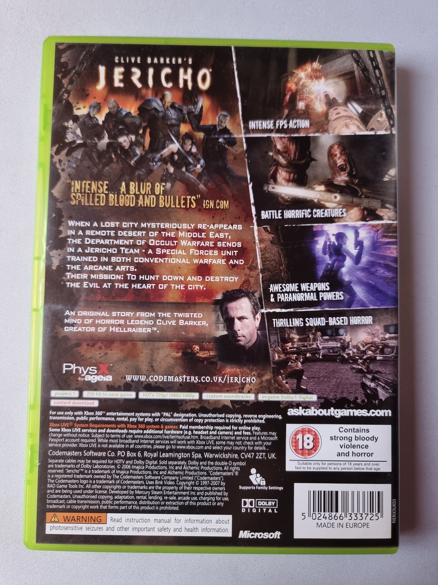 Clive Barkers Jericho