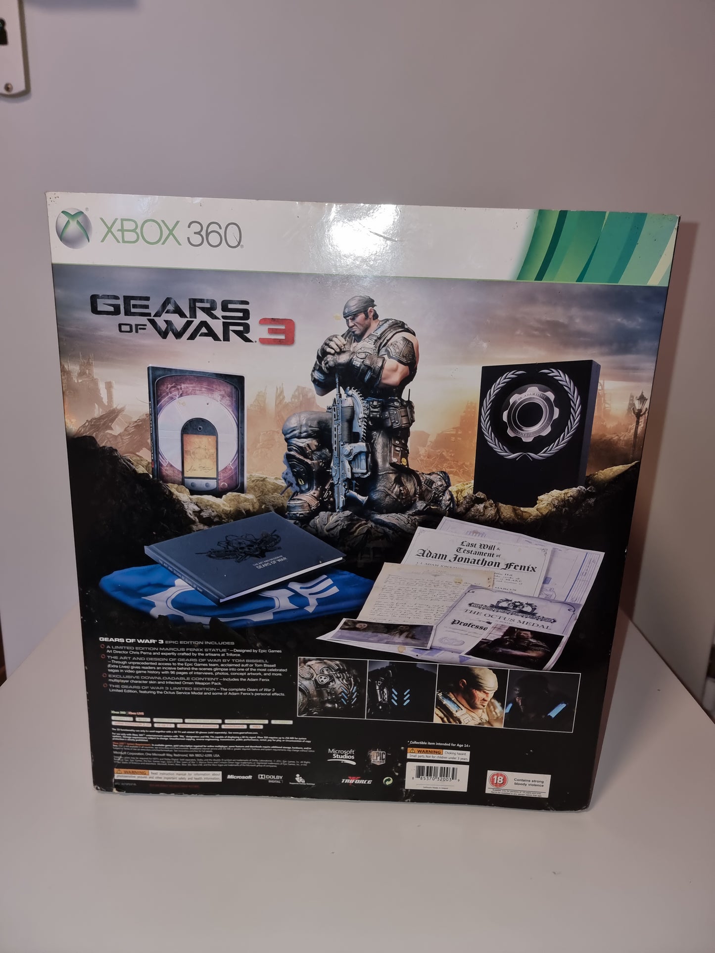 Gears Of War 3 Epic Collectors Edition