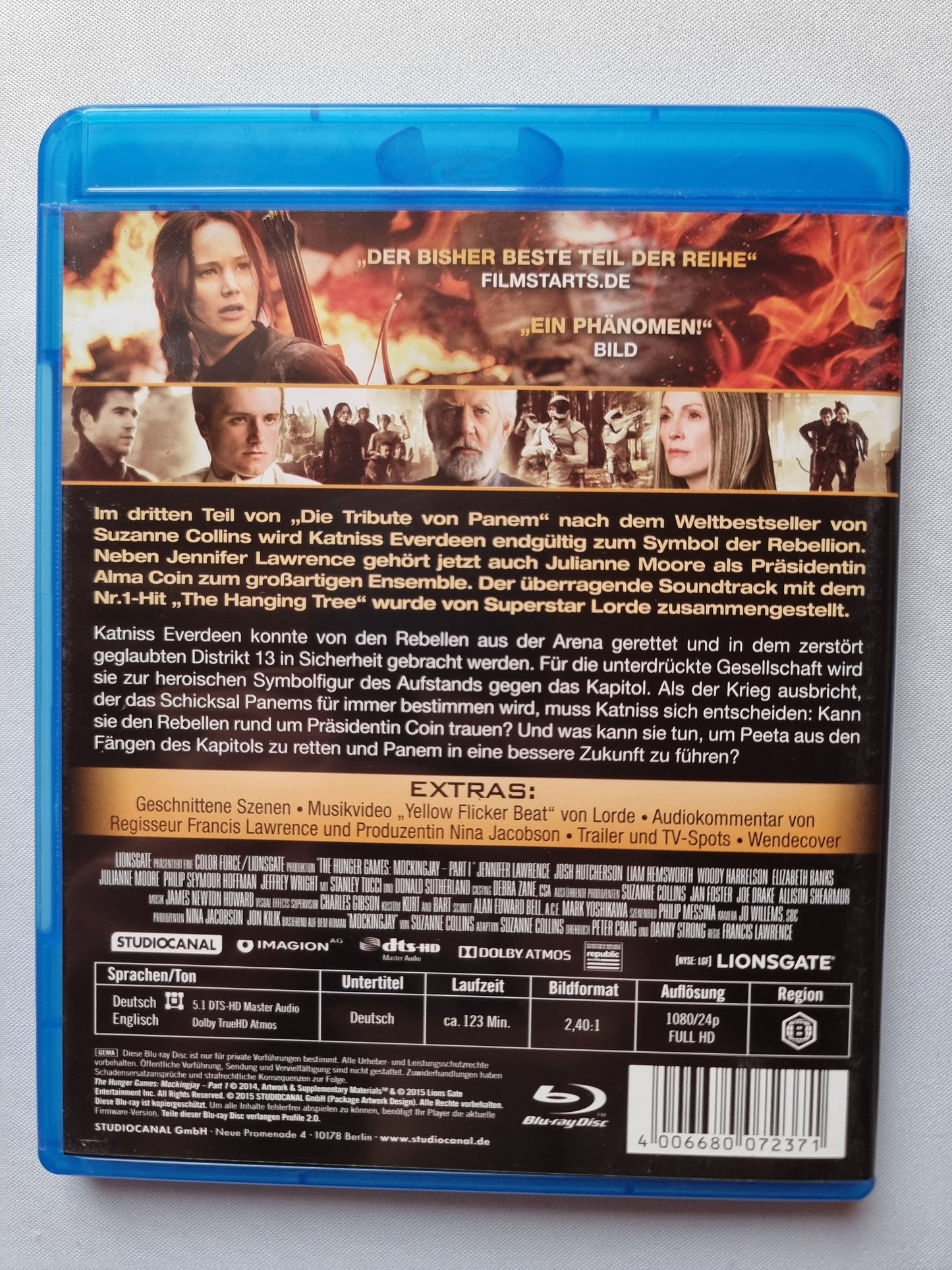 Die Tribute von Panem Mockingjay Teil 1