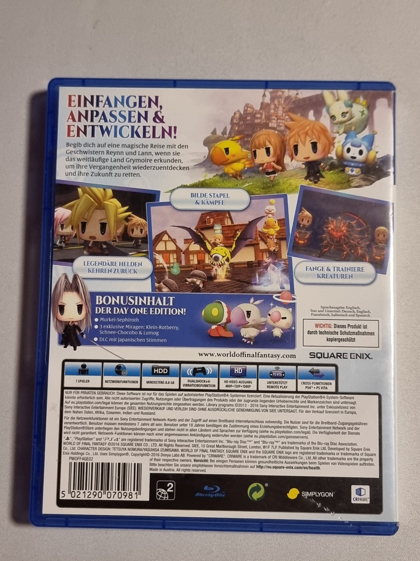 World of Final Fantasy (Day One Edition)