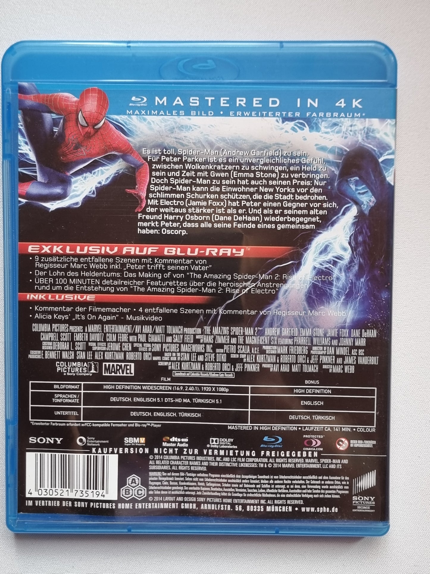 The Amazing Spider-Man 2 Rise of Electro