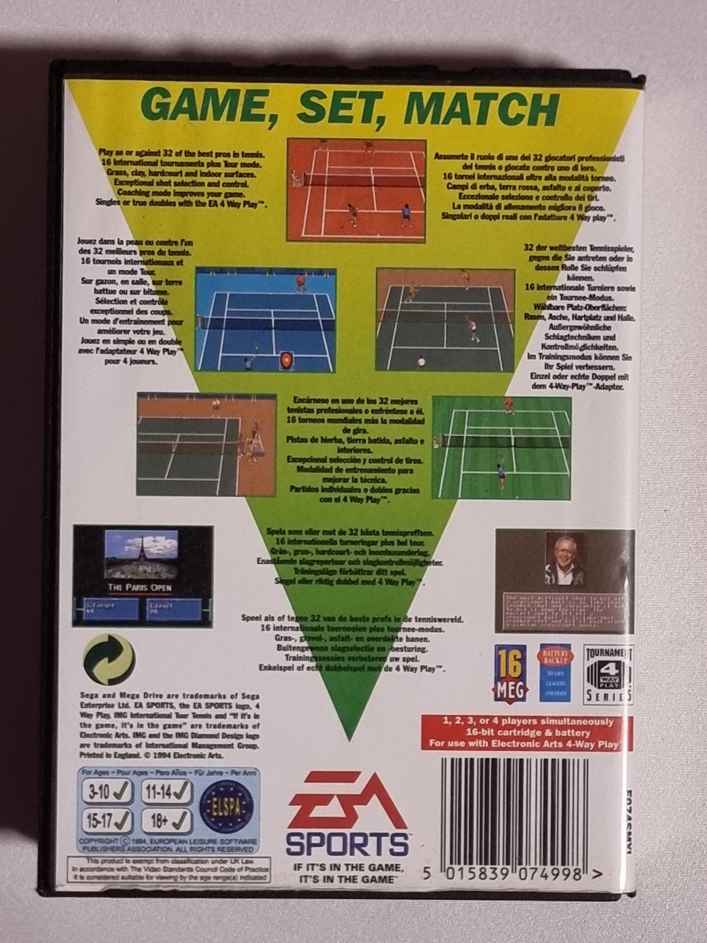 International Tour Tennis