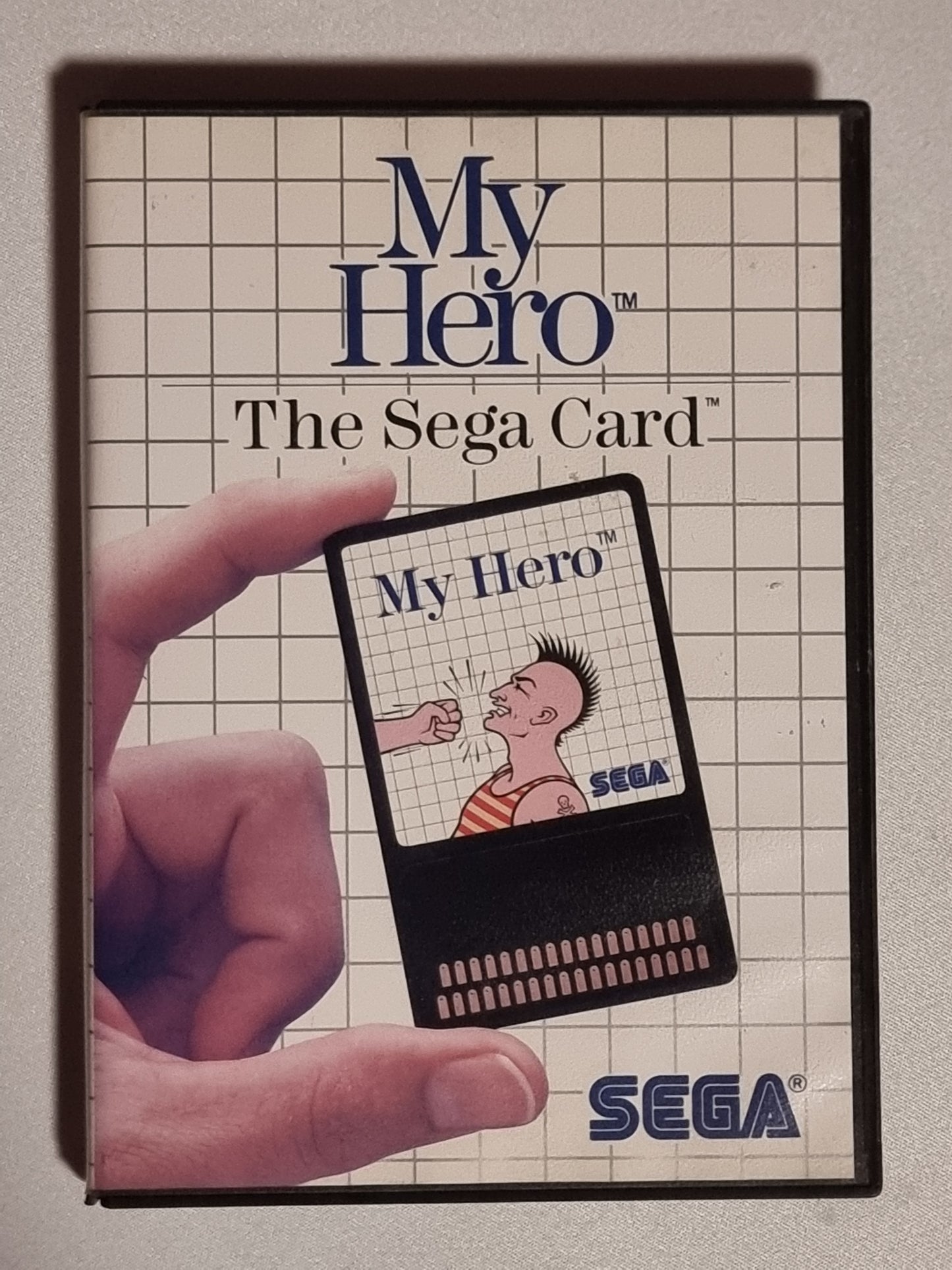 My Hero The Sega Card
