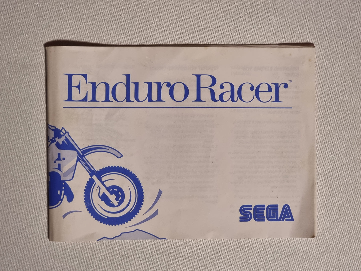 Enduro Racer The Mega Cartridge