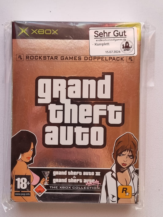 Grand Theft Auto 3 & Vice City (The Xbox Collection)