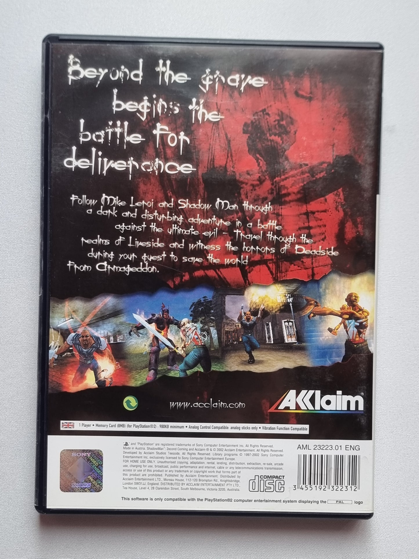 Shadow Man 2econd Coming