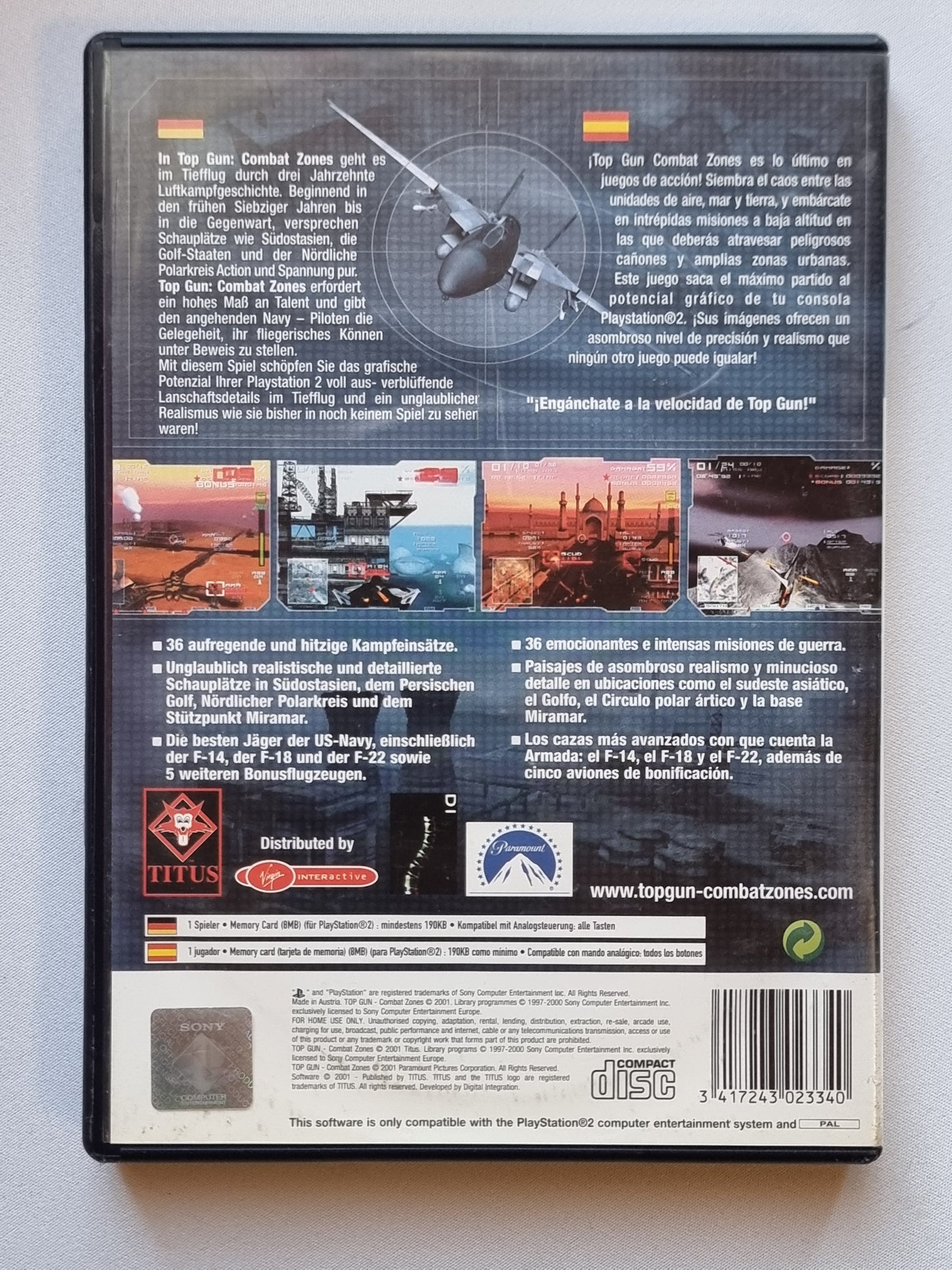 Top Gun Combat Zones
